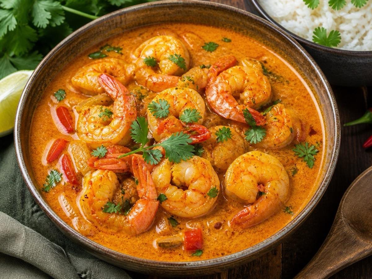 Curry de Crevettes