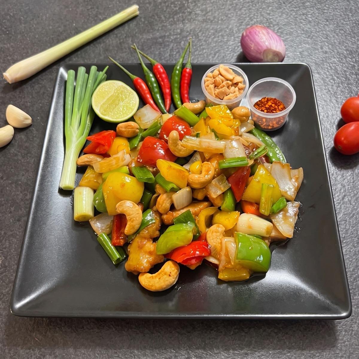 Légumes Sautés aux Noix de Cajou