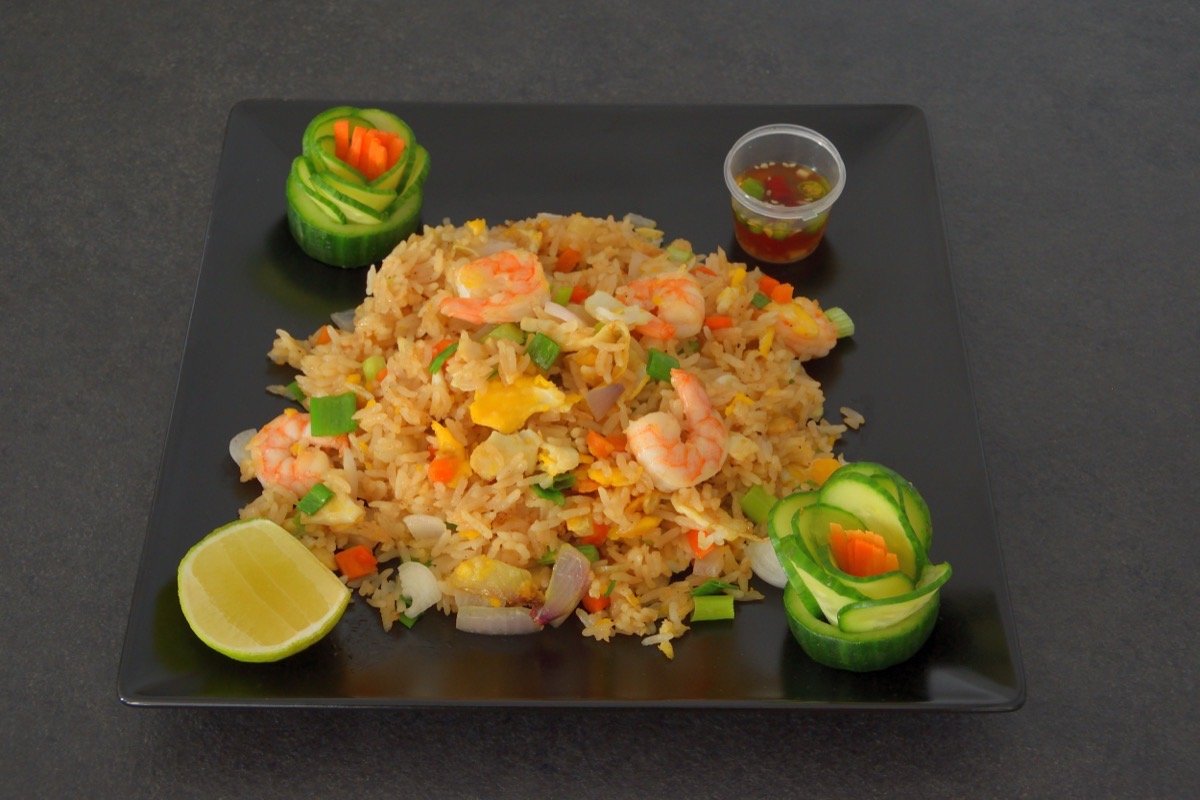 Riz Frit aux Crevettes