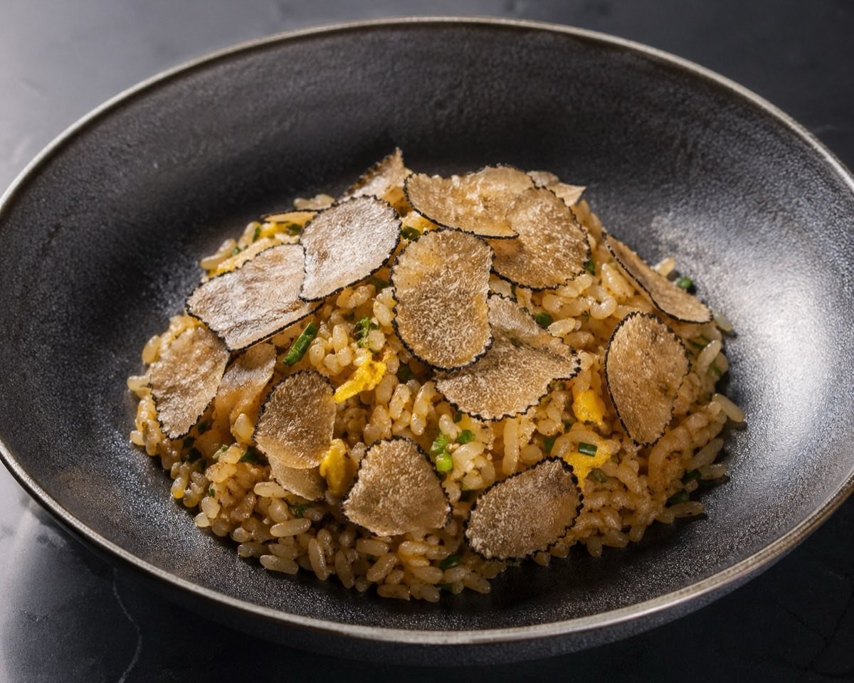 Riz Frit aux Truffes d'Été