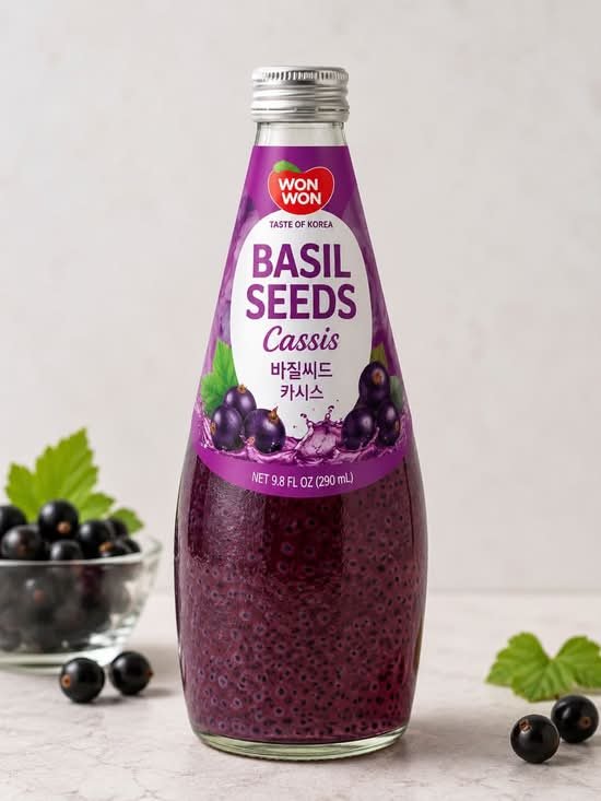 Won Won Basil Seeds Cassis
